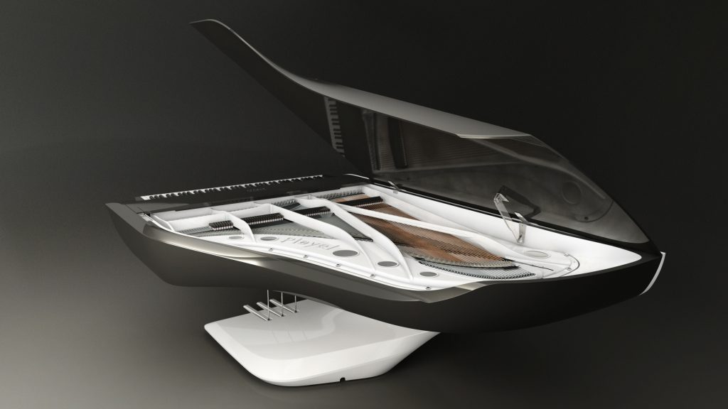Pianoforte Pleyel by Peugeot Design Lab