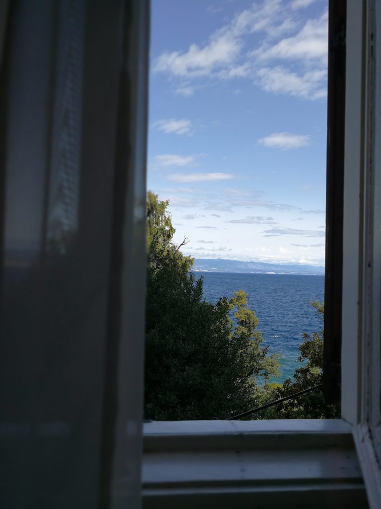 Camera con vista a Lovran, Istria, Croazia