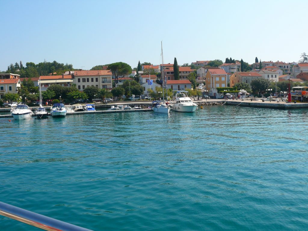 Porto di Malinska, Isola di Krk, Istria, Croazia