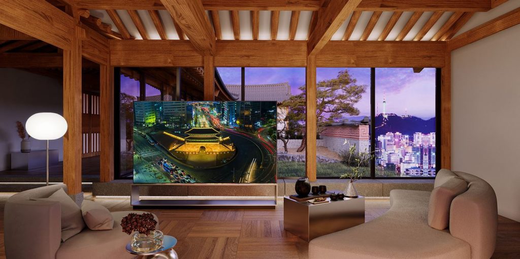 LG Signature TV 8K Hanok