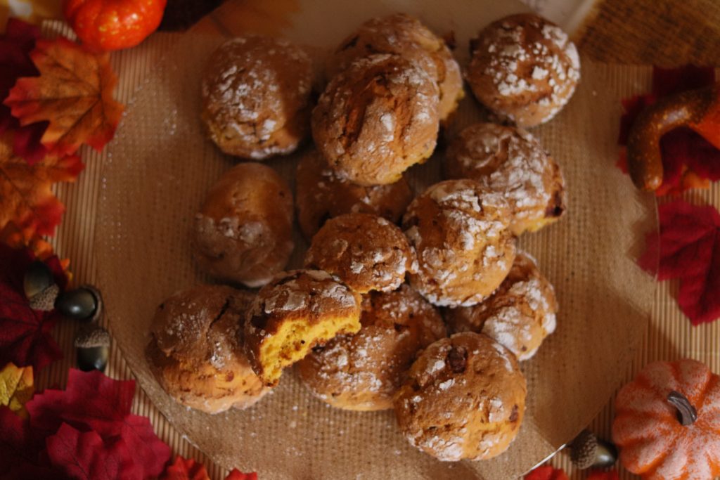 Biscotti alla zucca per Halloween