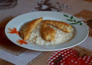 Risotto pesce persico lago di como