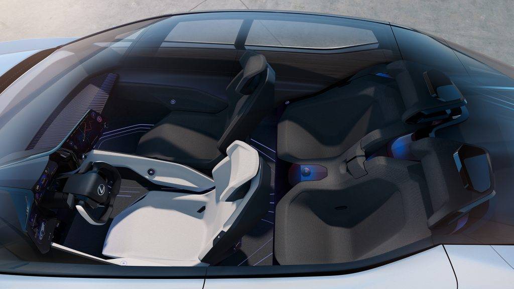 Lexus LF-Z Electrified abitacolo interni