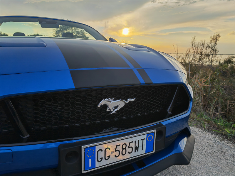 mustang gt ford convertible over the top stripes