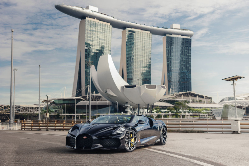 singapore bugatti w16 mistral