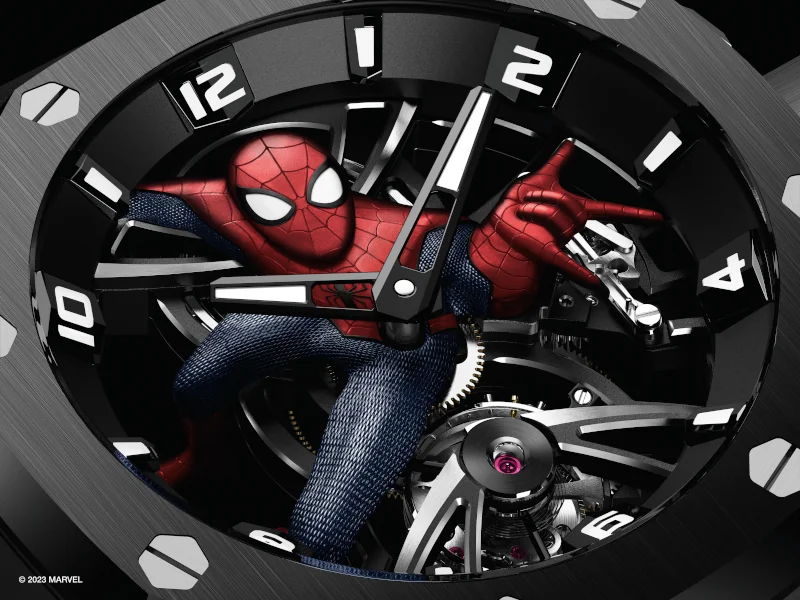 audemars piguet royal oak spider man marvel