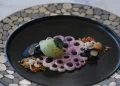 dessert ristoante sul lago di como con vista