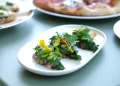 tartare di ricciola casa lario ristorante con vista sul lago di como