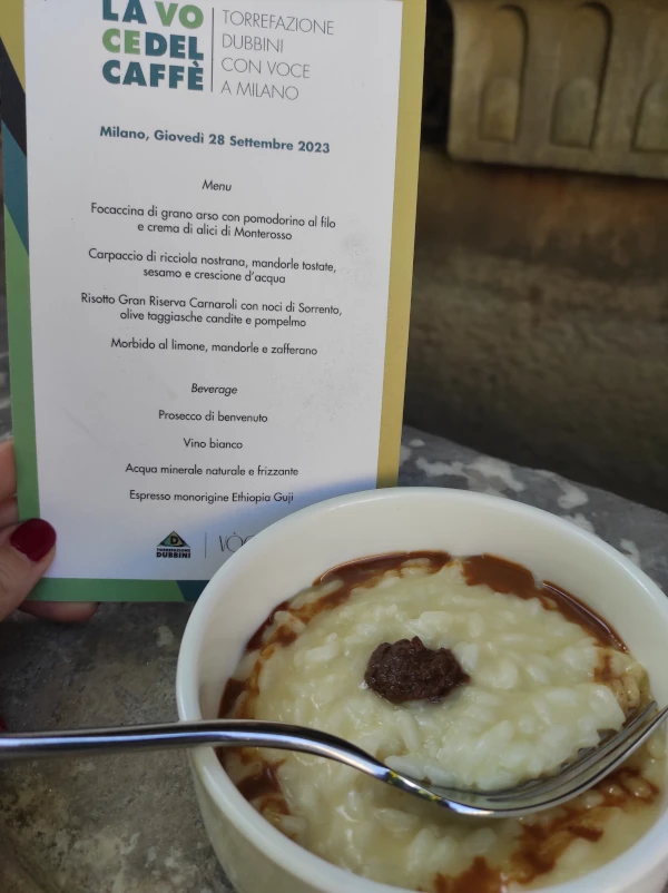 risotto e caffè torrefazione dubbini