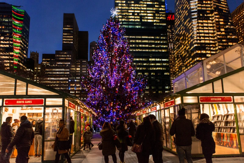 cose da fare a new york a natale_mercatini