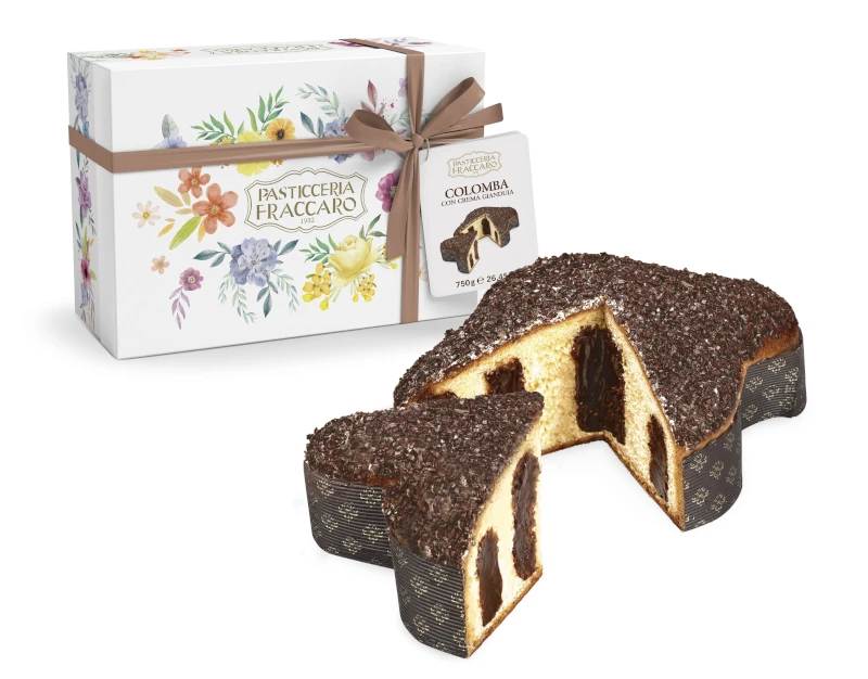 colomba al gianduia fraccaro